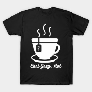 Earl Grey Tea Hot T-Shirt